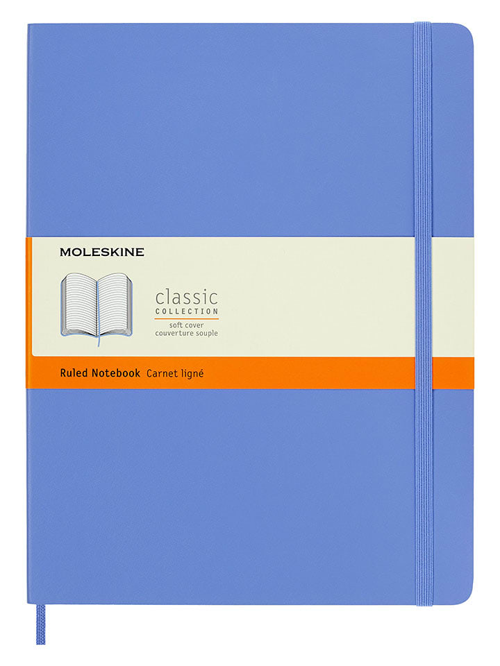Moleskine Notatnik w kolorze fioletowym - 19 x 25 cm rozmiar: onesize