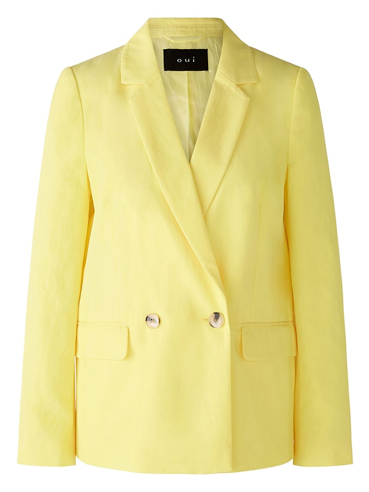 Oui Blezer w kolorze żółtym rozmiar: 36