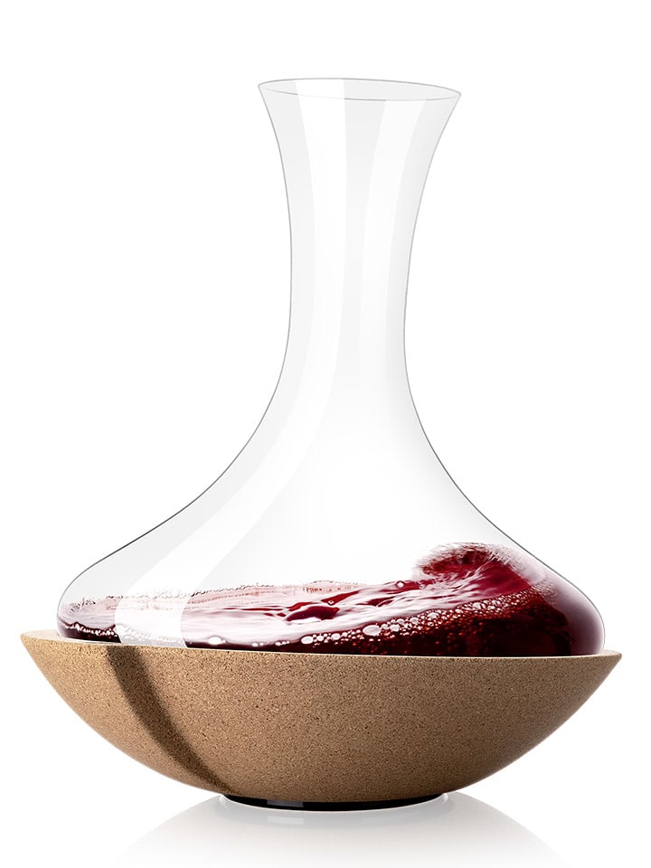 Vacu Vin Dekanter w kolorze jasnobrązowym do wina - 1 l rozmiar: onesize