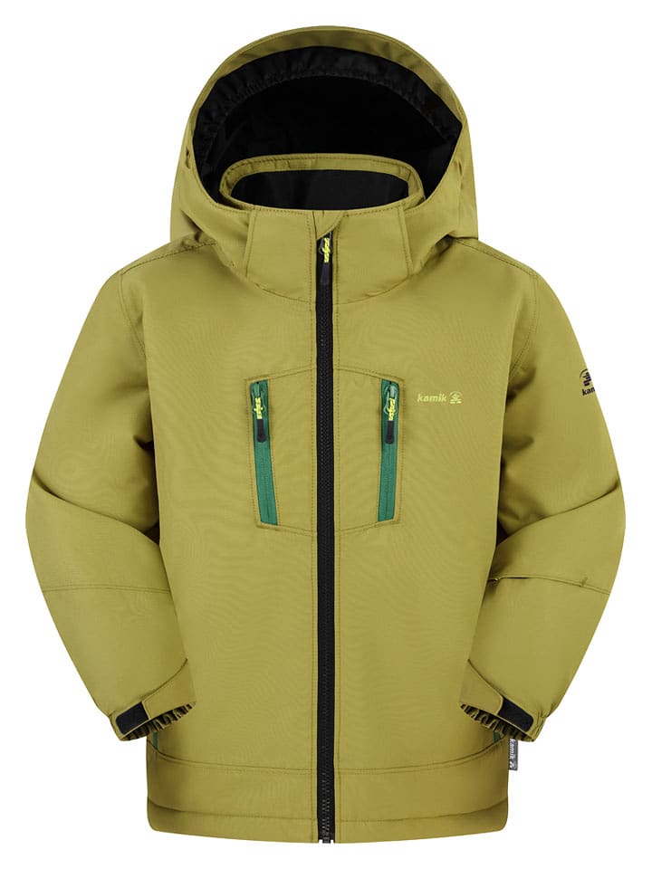 Kamik Kurtka zimowa "Hux" w kolorze zielonym rozmiar: 164
