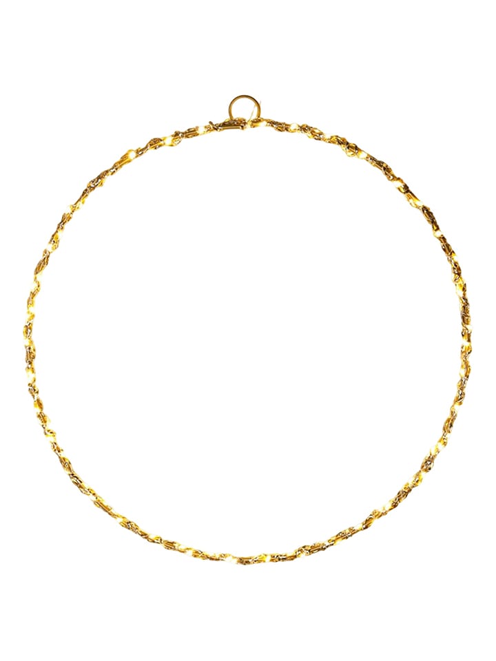 WellHome Zawieszka dekoracyjna LED w kolorze złotym - Ø 30 cm rozmiar: onesize