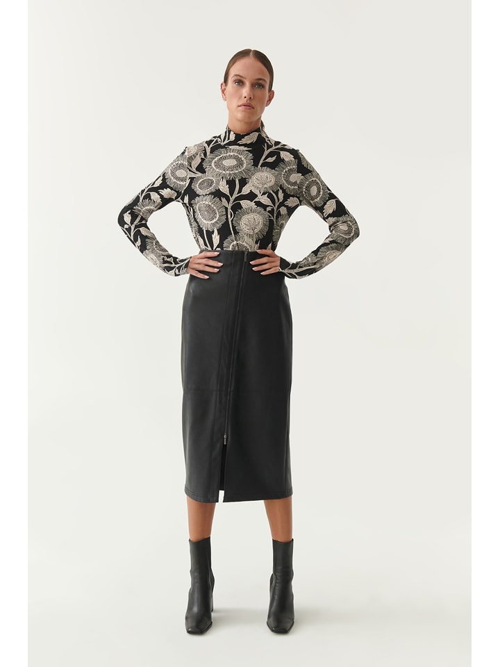 TATUUM Spódnica w kolorze czarnym ze skóry syntetycznej rozmiar: 36