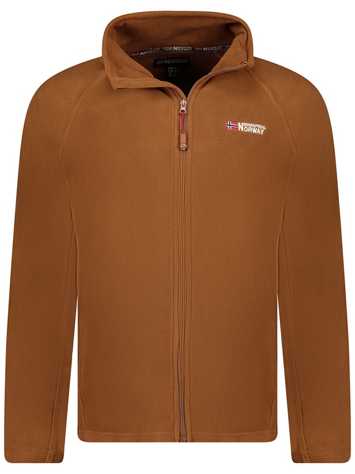 Geographical Norway Kurtka polarowa "Tug" w kolorze jasnobrązowym rozmiar: 3XL