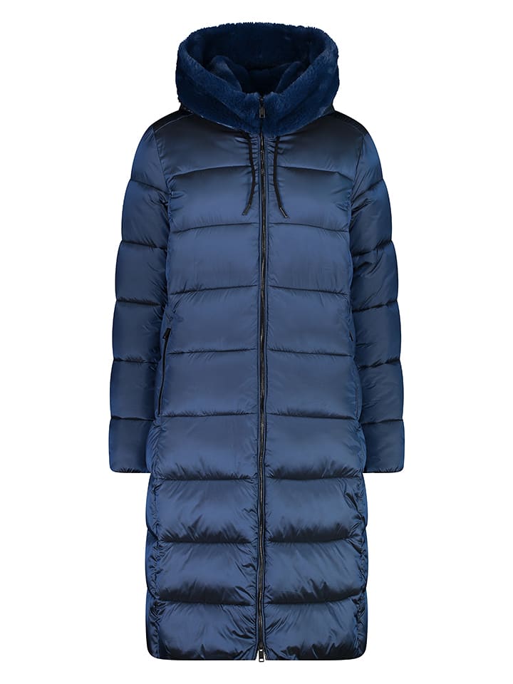 CMP Płaszcz pikowany w kolorze granatowym rozmiar: 36