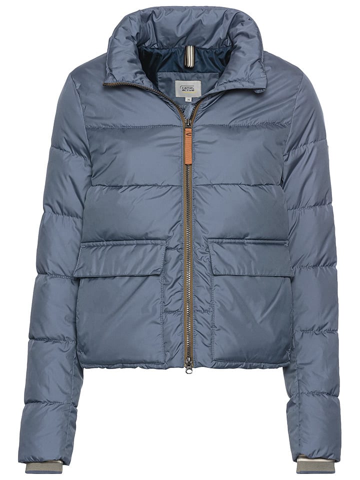 Camel Active Kurtka pikowana w kolorze niebieskim rozmiar: 36