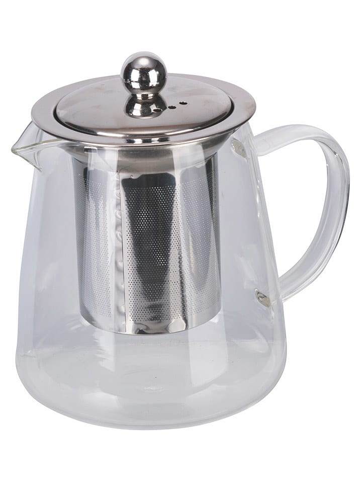 Villa d´Este Dzbanek w kolorze srebrnym do herbaty - 550 ml rozmiar: onesize