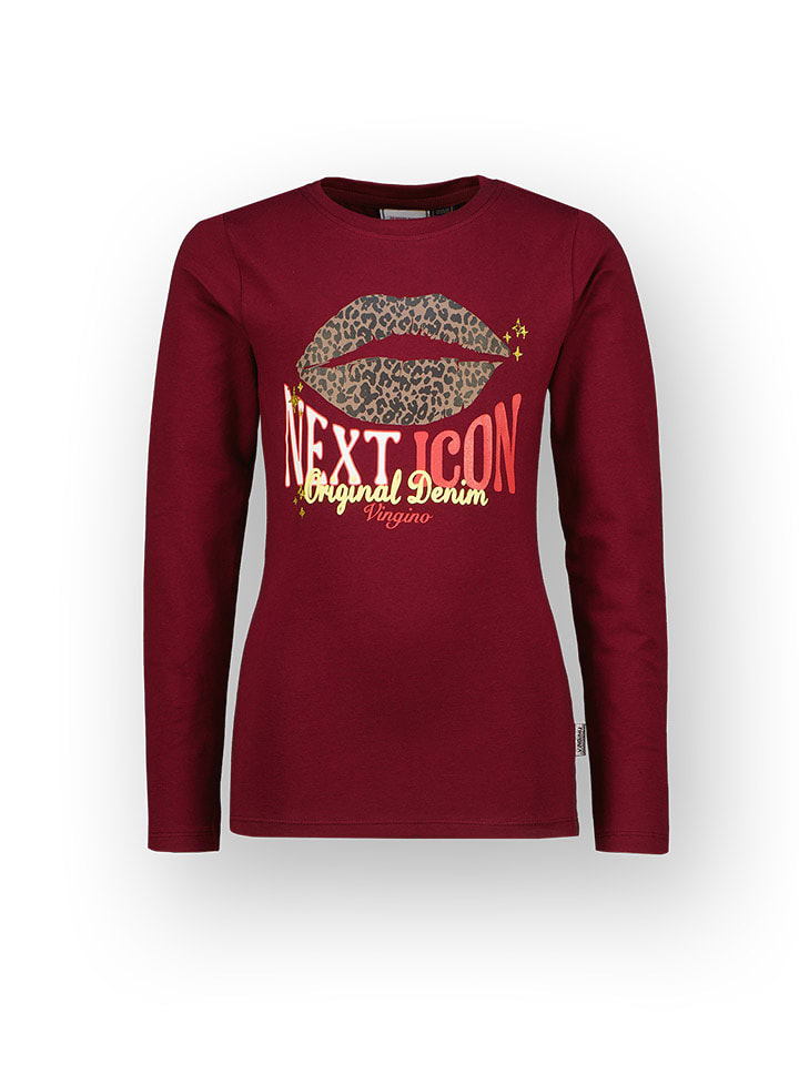 Vingino Koszulka "Jasmine" w kolorze czerwonym rozmiar: 140