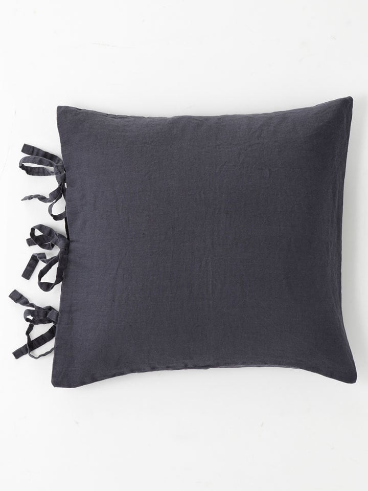 Ellos Home Poszewka "Candice" w kolorze granatowym na poduszkę rozmiar: 50x50 cm