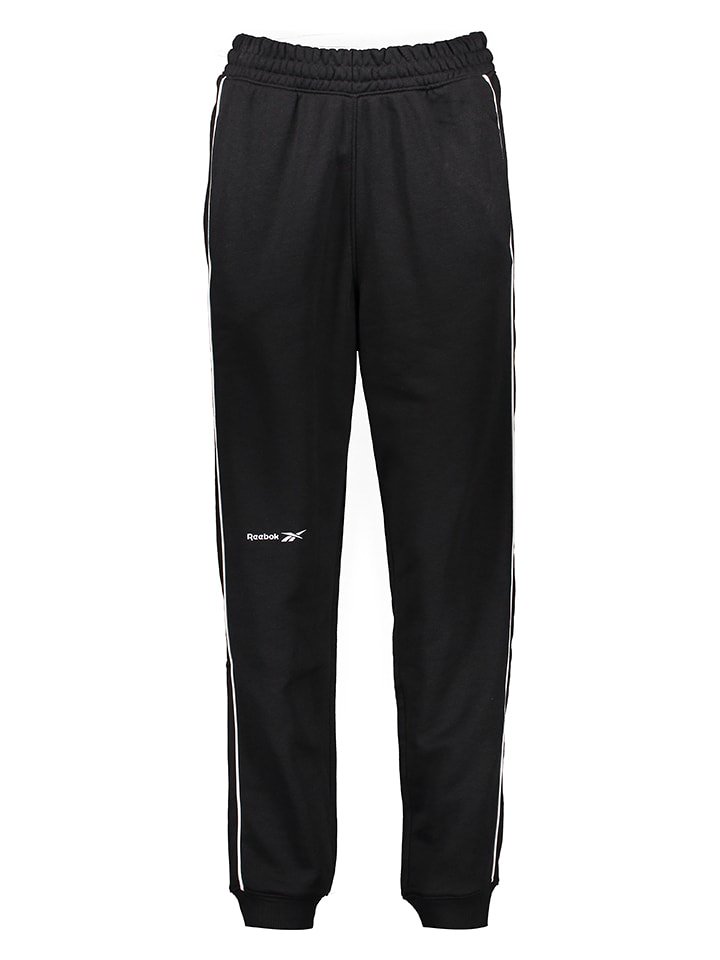 Reebok Spodnie dresowe w kolorze czarnym rozmiar: S