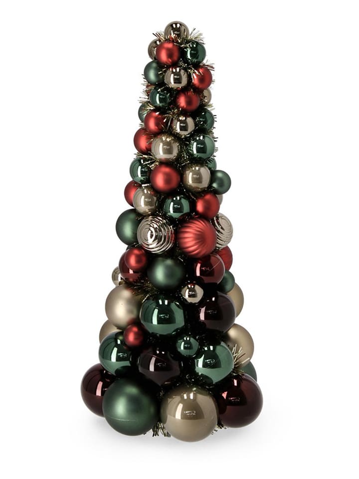 Bizzotto Figurka dekoracyjna "Joe" w kolorze czerwono-złoto-zielonym - wys. 39,5 cm rozmiar: onesize