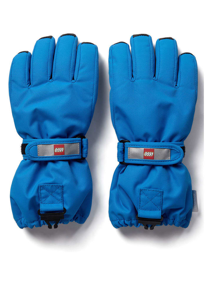 LEGO Rękawiczki "Atlin 700" w kolorze niebieskim rozmiar: 110/116