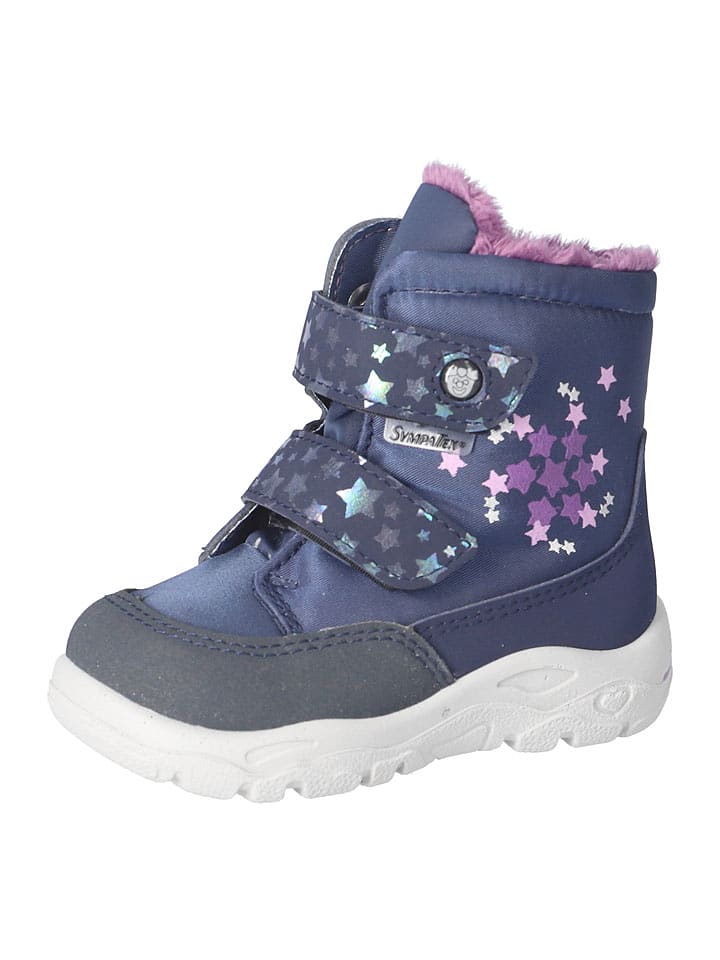 PEPINO Kozaki zimowe "Milena" w kolorze granatowym rozmiar: 24