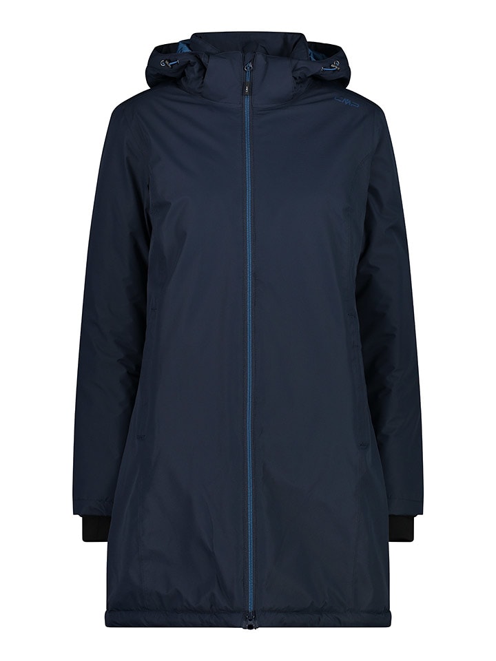 CMP Płaszcz funkcyjny w kolorze granatowym rozmiar: 40