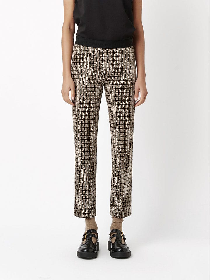 Rosner Spodnie w kolorze beżowym rozmiar: 42/L30