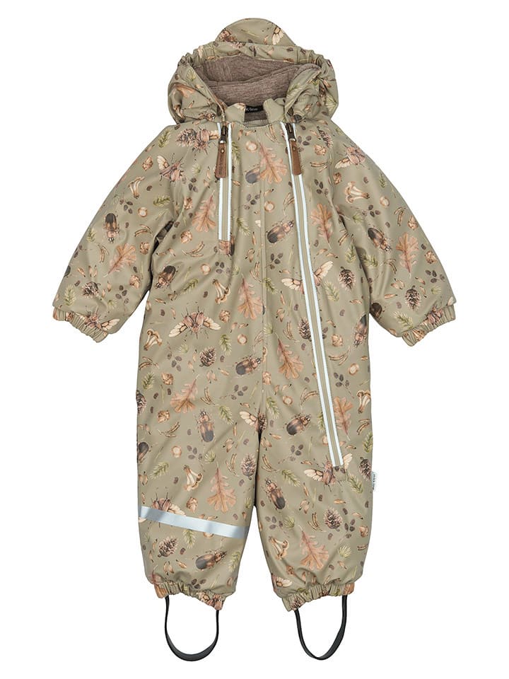 mikk-line Kombinezon zimowy w kolorze beżowym rozmiar: 86