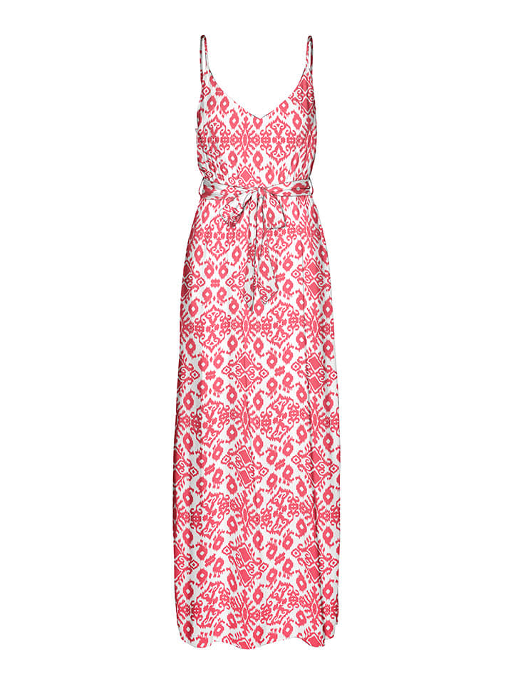 Vero Moda Sukienka w kolorze jasnoróżowo-białym rozmiar: XS