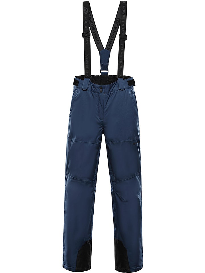 Alpine Pro Spodnie narciarskie "Edesa 2" w kolorze granatowym rozmiar: M