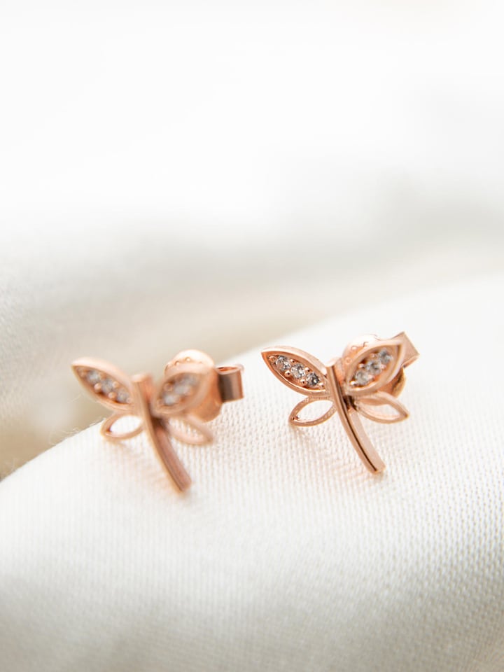 Lodie Silver Srebrne kolczyki-wkrętki z cyrkoniami rozmiar: onesize