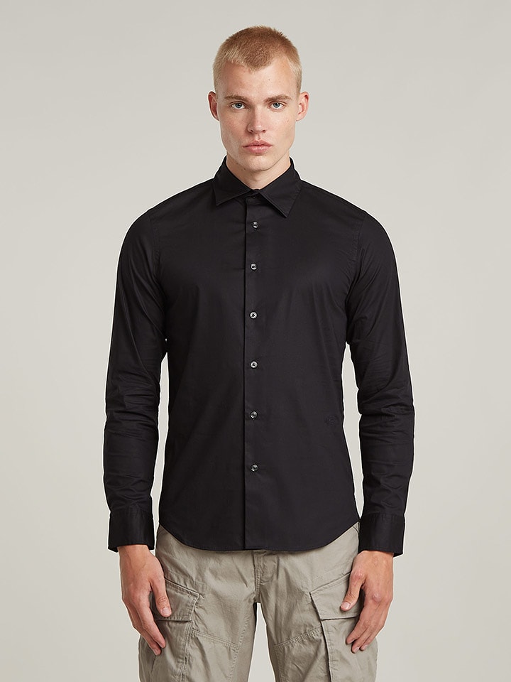 G-Star Koszula - Slim fit - w kolorze czarnym rozmiar: L