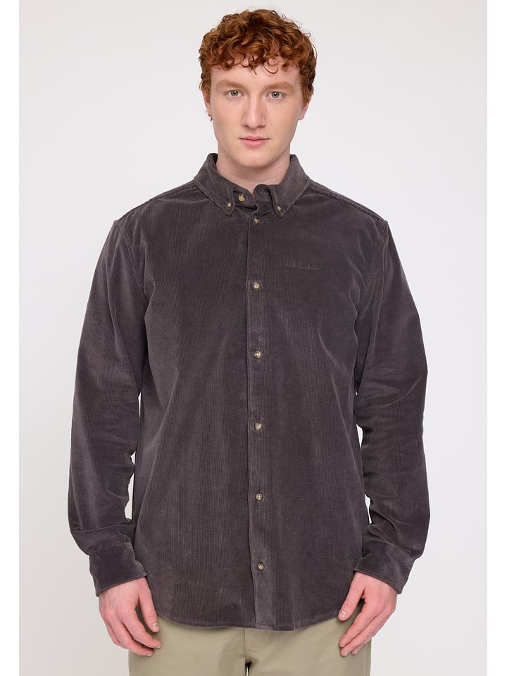 MAZINE Koszula sztruksowa w kolorze brązowym rozmiar: XL