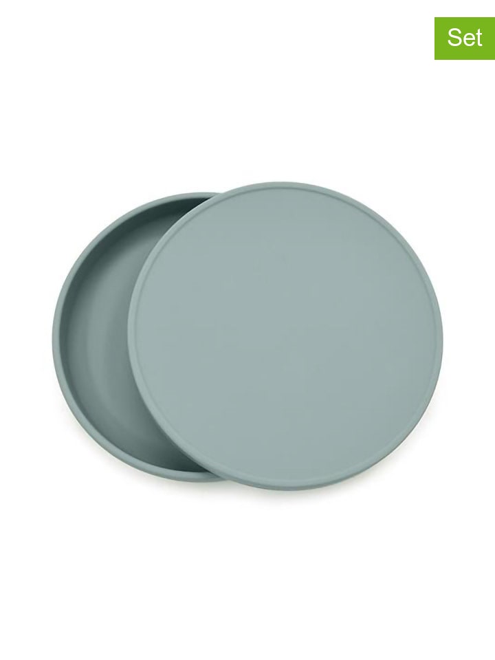 Magni Talerz w kolorze błękitnym z pokrywką - Ø18 cm rozmiar: onesize