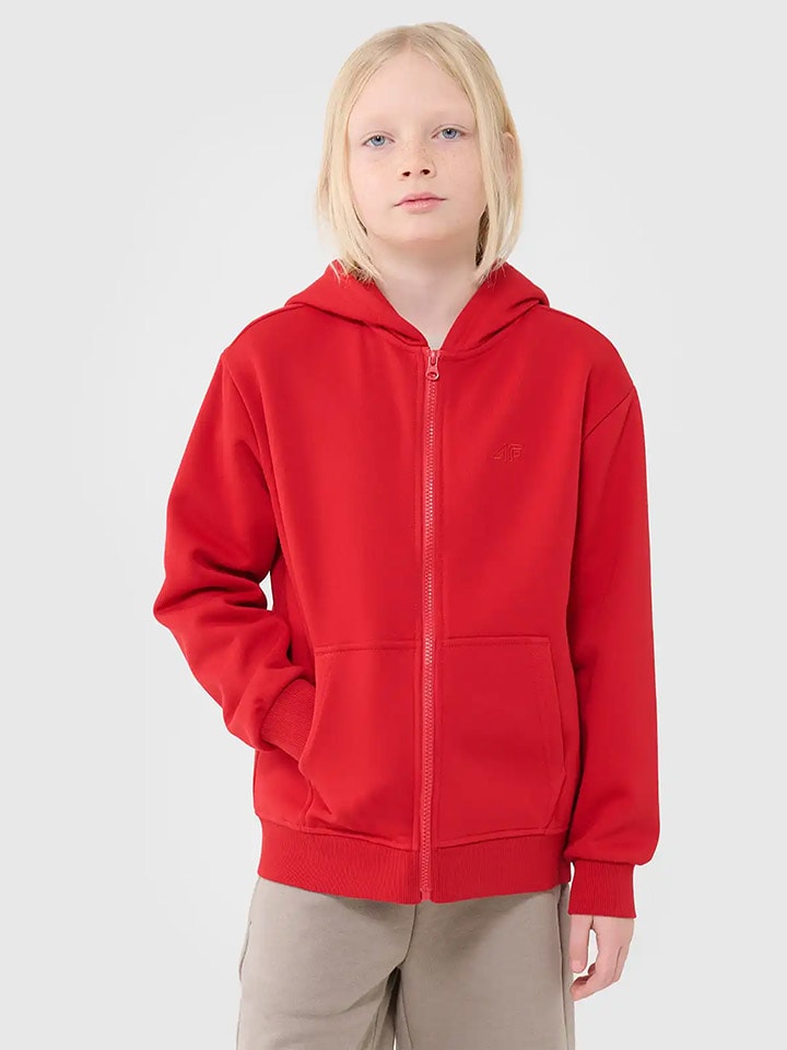 4F Bluza w kolorze czerwonym rozmiar: 158