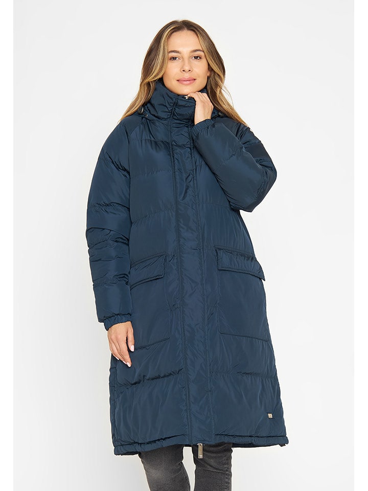 TicketWOMAN Płaszcz pikowany "Ballie" w kolorze granatowym rozmiar: 38