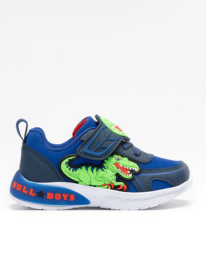 Bull Boys Sneakersy "Velociraptor" w kolorze niebiesko-zielonym rozmiar: 28