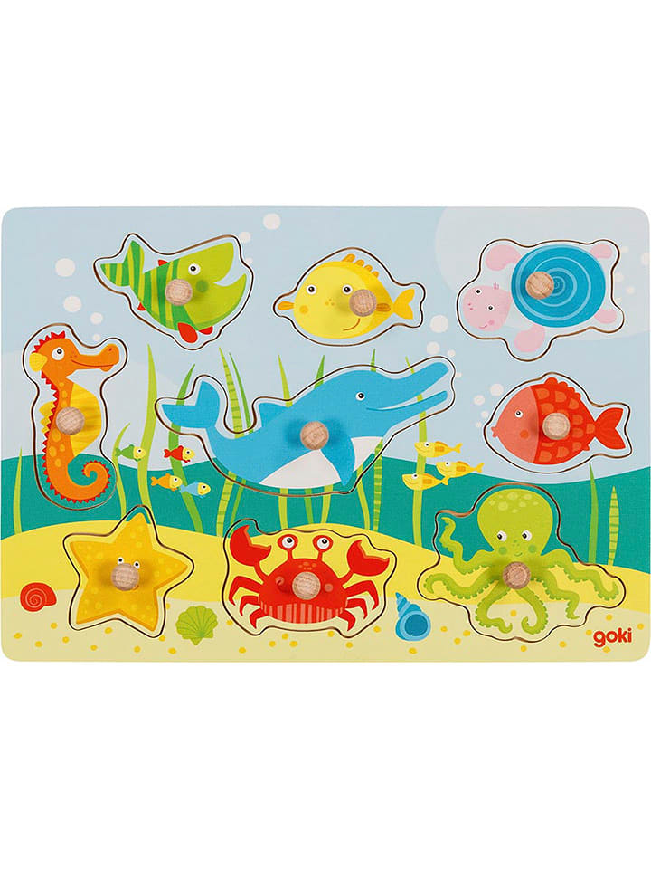 Goki 9-częściowa układanka "Underwater world II" - 12 m+ rozmiar: onesize