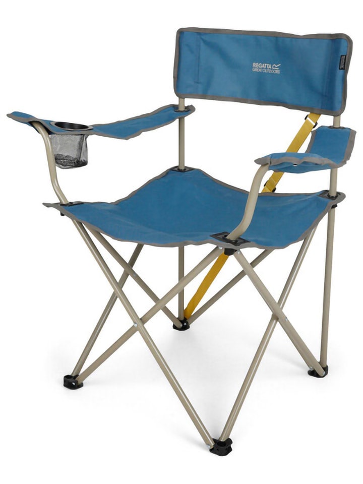 Regatta Krzesło składane "Isla 2" w kolorze niebieskim rozmiar: onesize