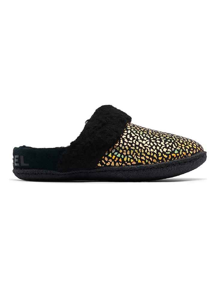 Sorel Kapcie "Nakiska Slide II" w kolorze złoto-czarnym rozmiar: 34