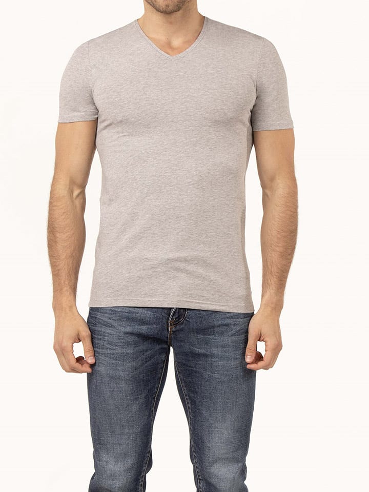 COTONELLA Koszulka w kolorze szarym rozmiar: XXL