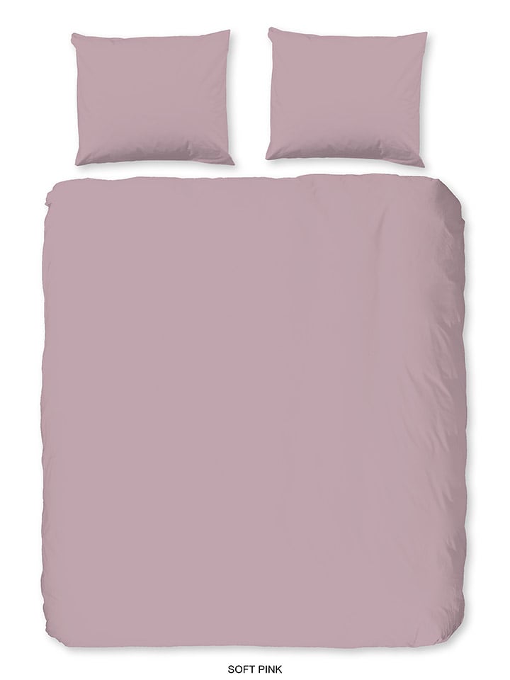 Good Morning Komplet pościeli w kolorze jasnoróżowym rozmiar: 100x135 cm