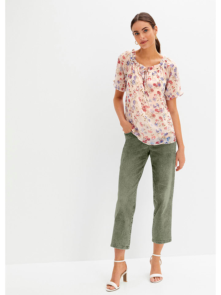 WITT WEIDEN Bluzka w kolorze kremowym rozmiar: 40