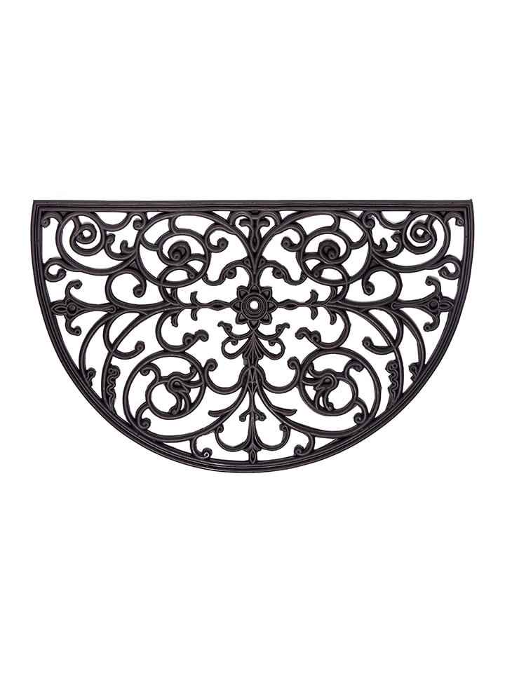 Hanse Home Wycieraczka w kolorze czarnym rozmiar: 45x75 cm