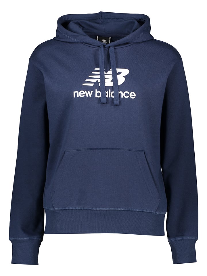 New Balance Bluza "Essentials" w kolorze granatowym rozmiar: M