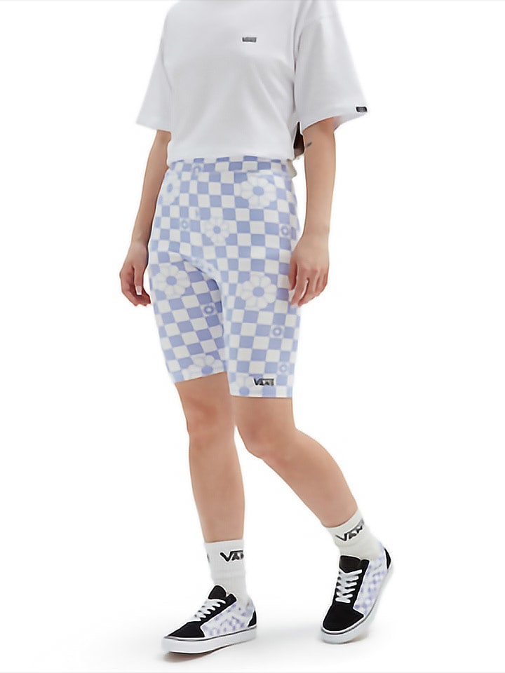 Vans Szorty kolarskie "Flying V" w kolorze lawendowo-białym rozmiar: XS