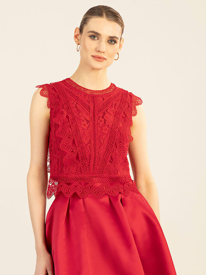 APART Top w kolorze czerwonym rozmiar: 40