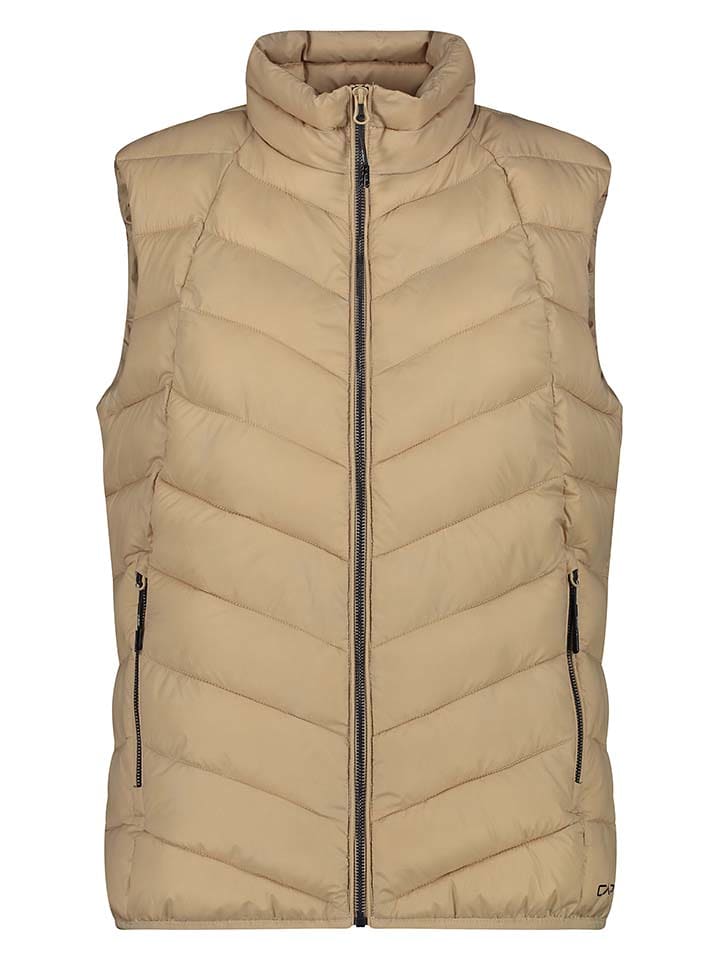 CMP Kamizelka pikowana w kolorze beżowym rozmiar: 40