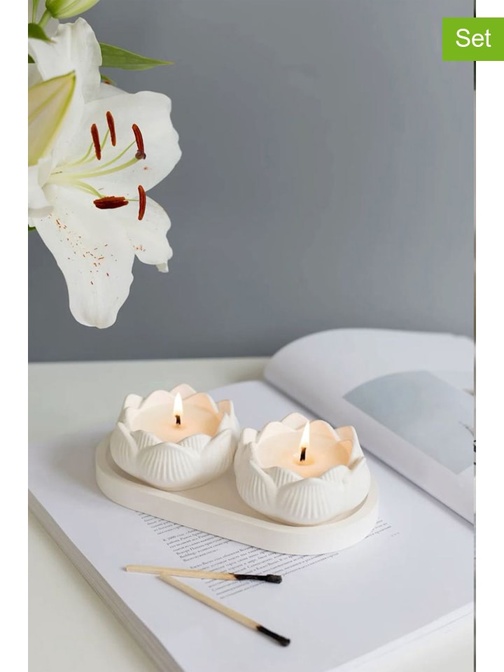 Lucky Bees Świece zapachowe (2 szt.) - 2x 50 g rozmiar: onesize