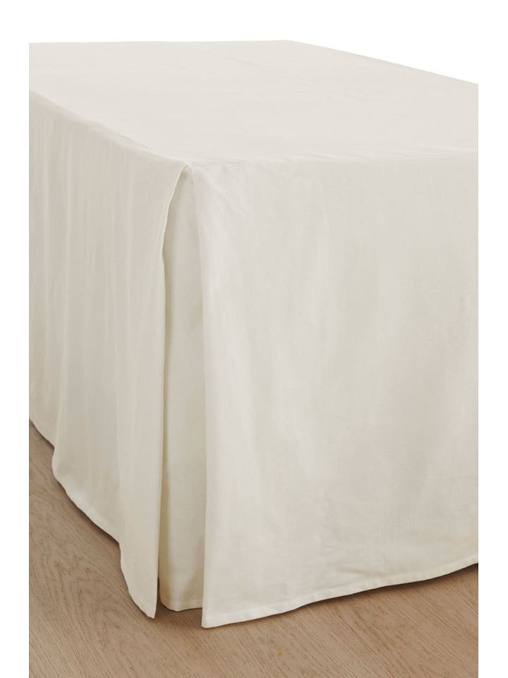 Ellos Home Falbana "Heaven" w kolorze kremowym na łóżko rozmiar: 120x200 cm