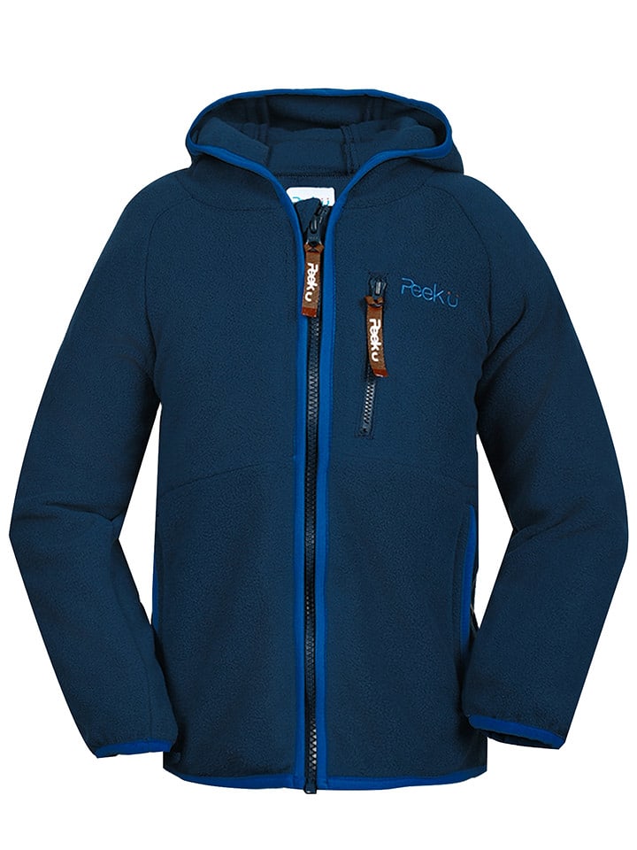Peek U Kurtka polarowa "Robbie" w kolorze granatowym rozmiar: 152