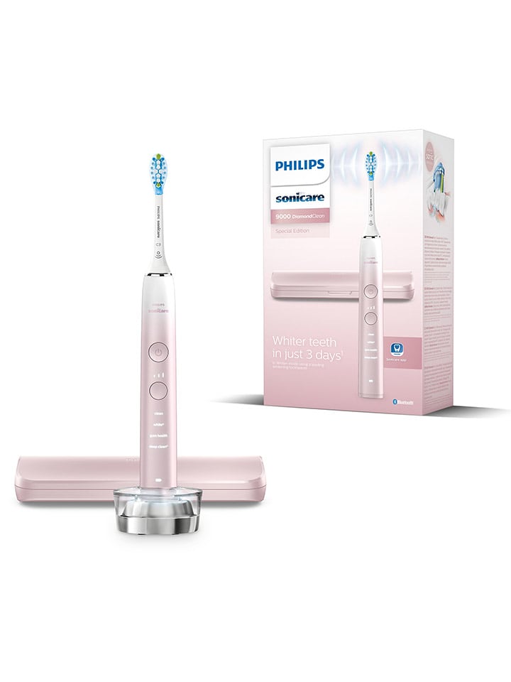 PHILIPS sonicare Szczoteczka soniczna "DiamondClean 9000" w kolorze jasnoróżowym rozmiar: onesize
