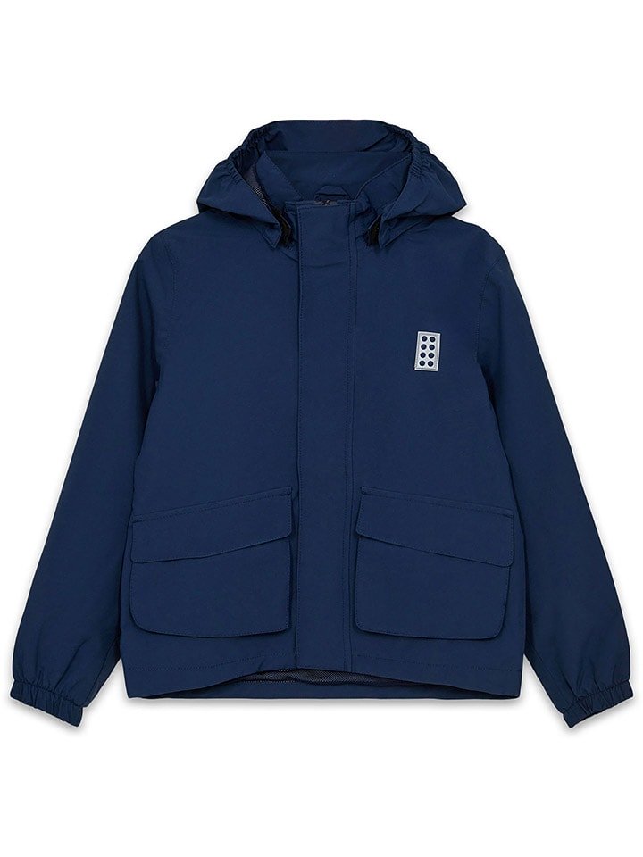 LEGO Kurtka przeciwdeszczowa ''Lwjad 203'' w kolorze granatowym rozmiar: 92