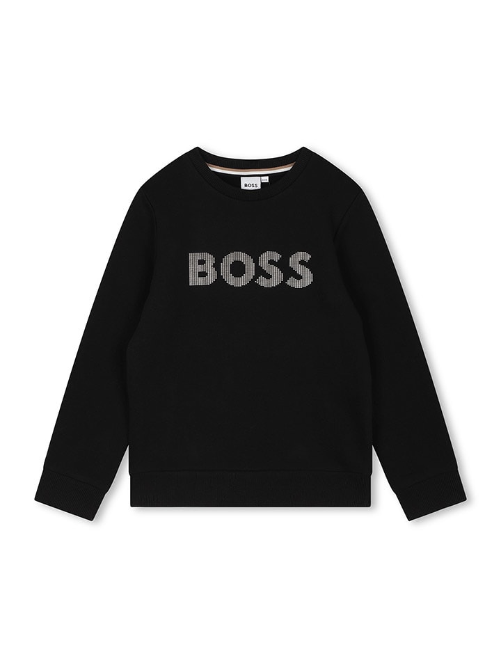 Hugo Boss Kids Bluza w kolorze czarnym rozmiar: 140