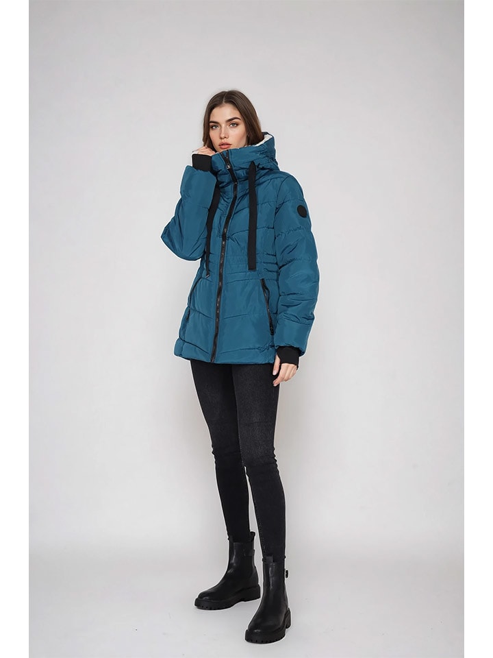 Steve Madden Kurtka zimowa w kolorze niebieskim rozmiar: XL