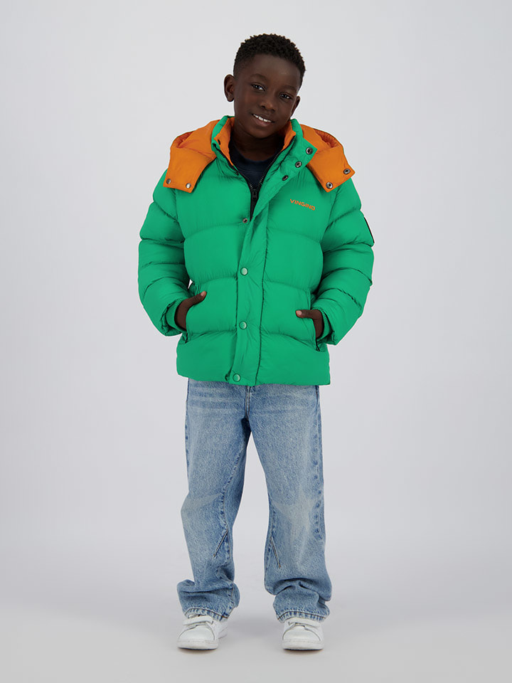 Vingino Kurtka pikowana "Toclar" w kolorze zielonym rozmiar: 92