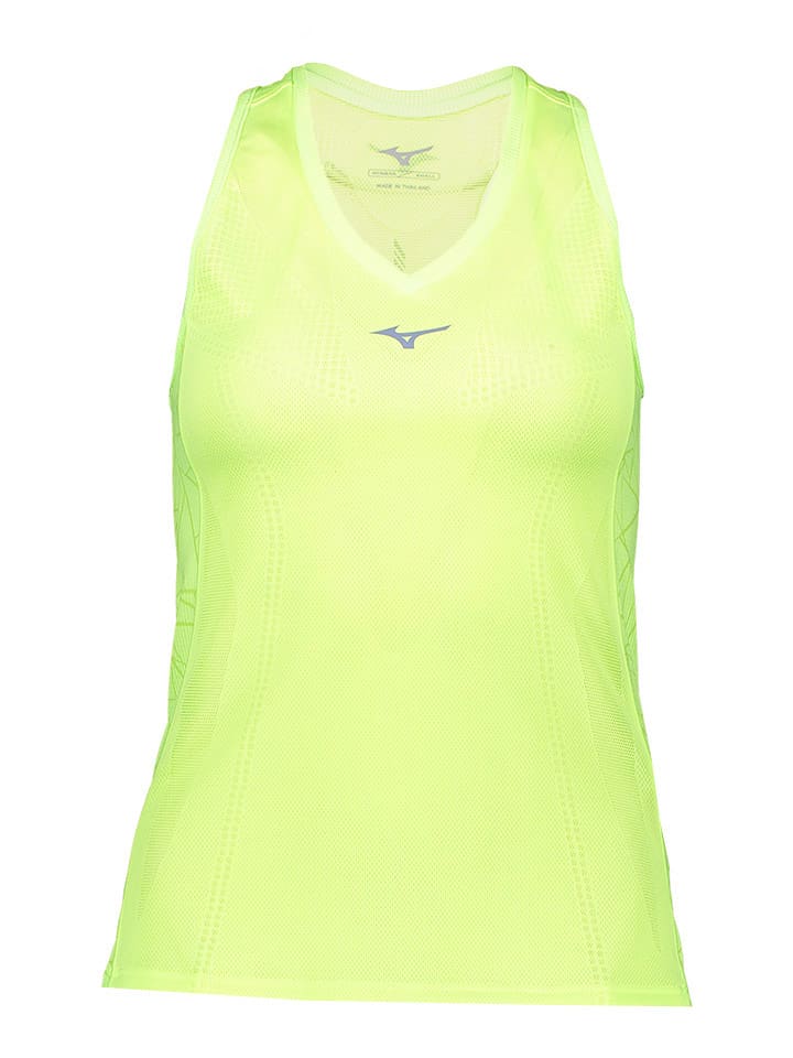 Mizuno Top "Aero" w kolorze żółtym do biegania rozmiar: XS