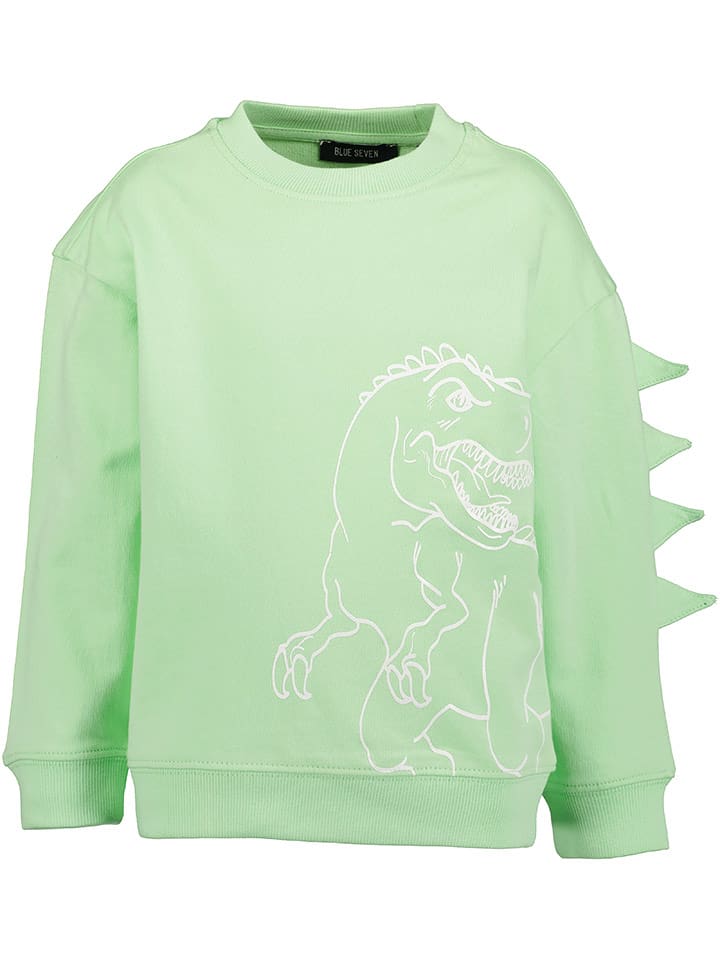Blue Seven Bluza w kolorze zielonym rozmiar: 92
