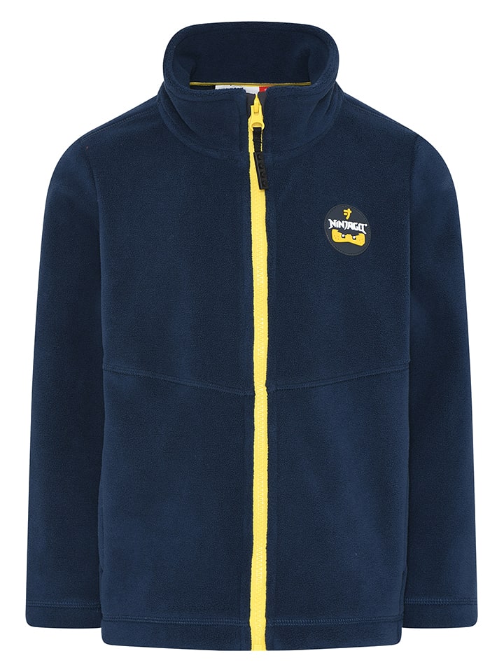 LEGO Kurtka polarowa "Sakso 601" w kolorze granatowym rozmiar: 128